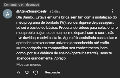 Depoimento 1